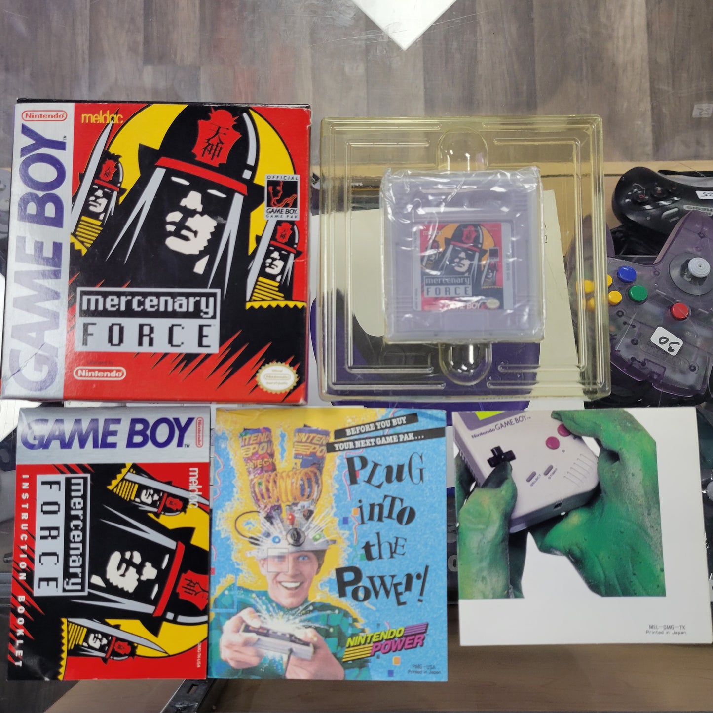 Mercenary Force Nintendo Gameboy CIB