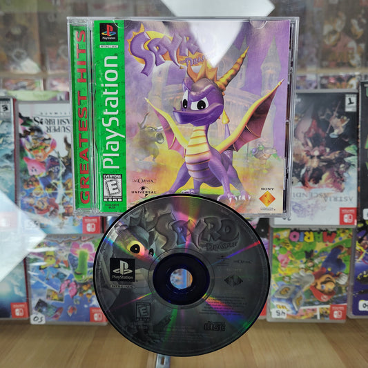 Spyro The Dragon Playstation 1 Greatest Hits