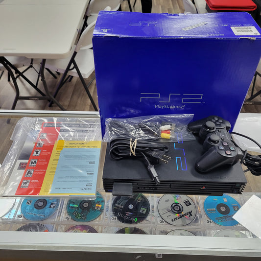 Sony Playstation 2 System CIB With cables and controller