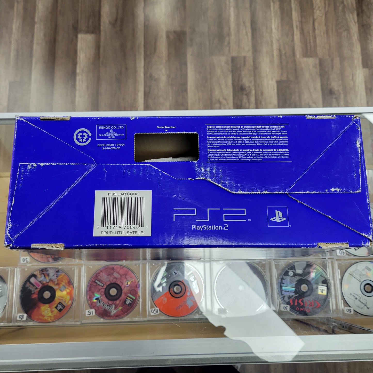 Sony Playstation 2 System CIB With cables and controller