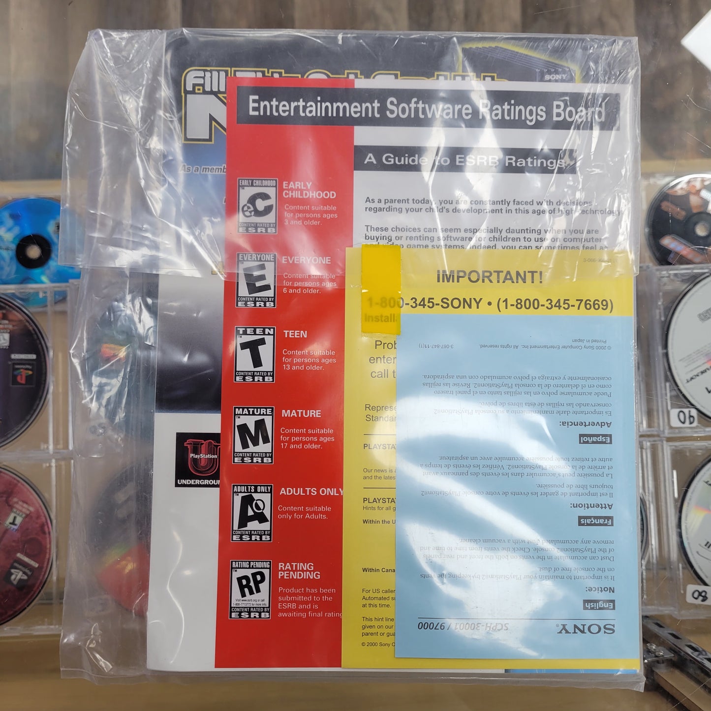 Sony Playstation 2 System CIB With cables and controller
