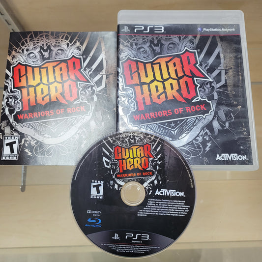 Guitar Hero Warriors of Rock Playstation 3