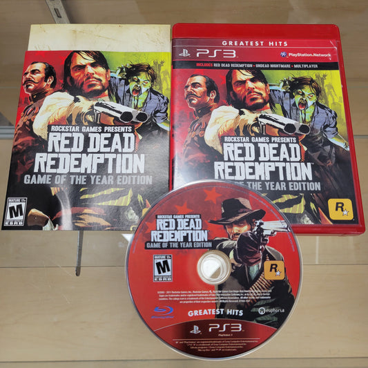 Red Dead Redemption Game of The Year Playstation 3