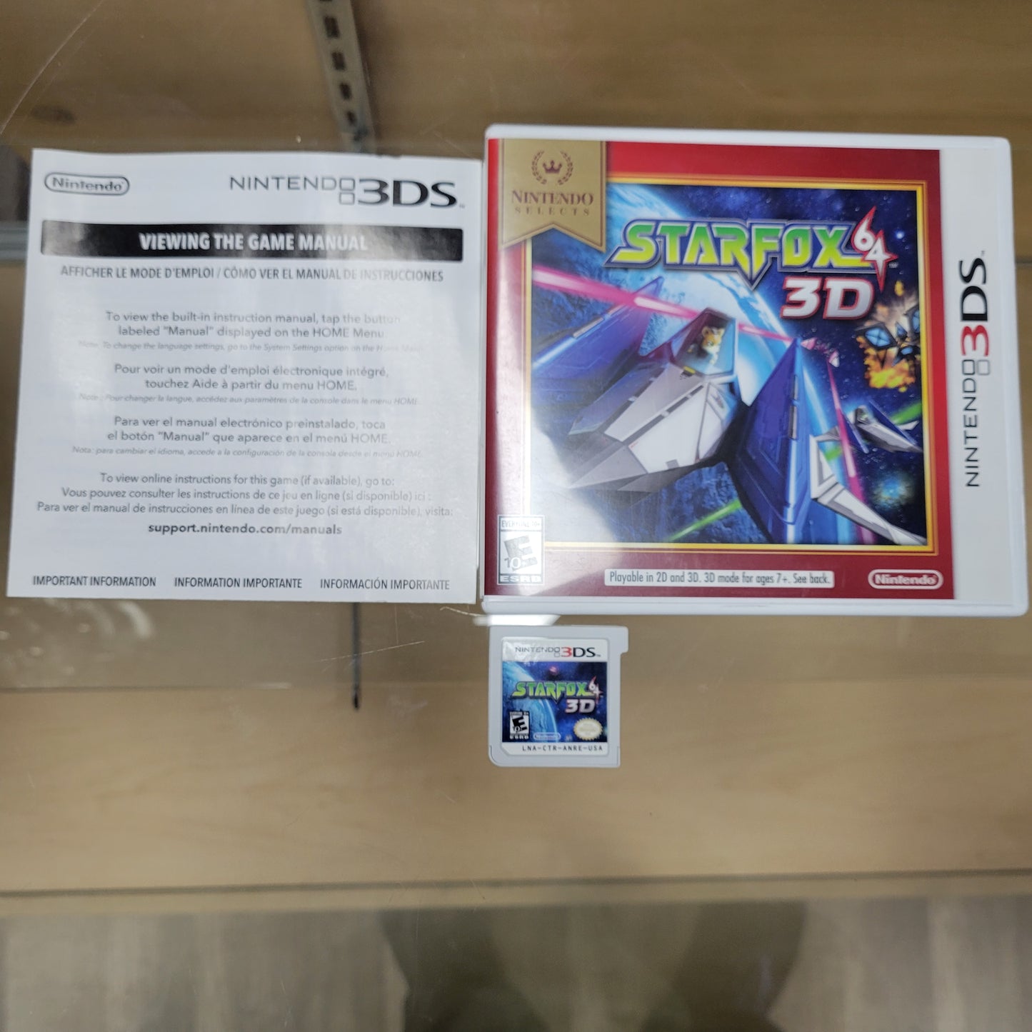 Star Fox 64 3D Nintendo 3DS