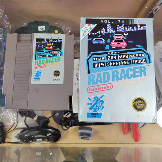Rad Racer NES