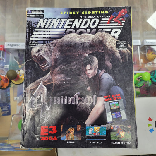 Nintendo Power Volume 182 + Spider-man 2 Poster