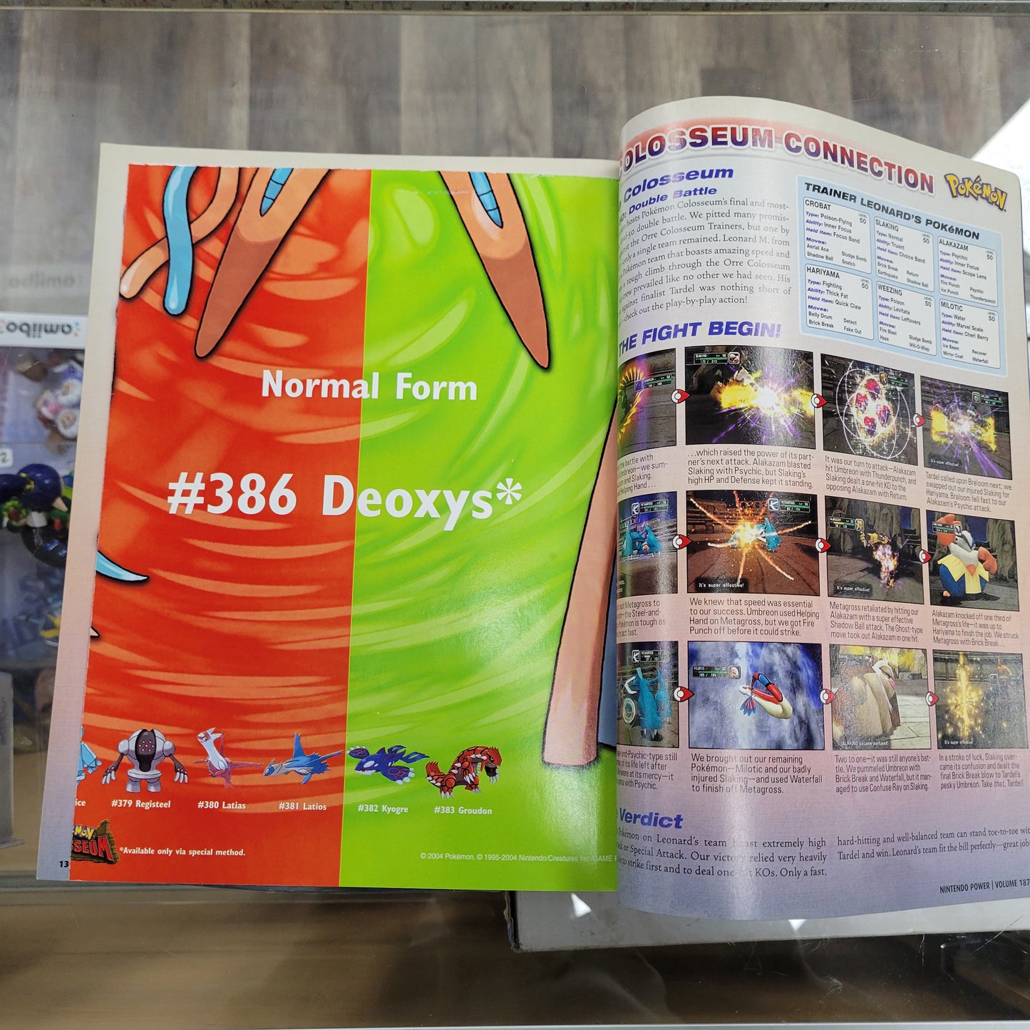 Nintendo Power Volume 187 Deoxys Poster Included
