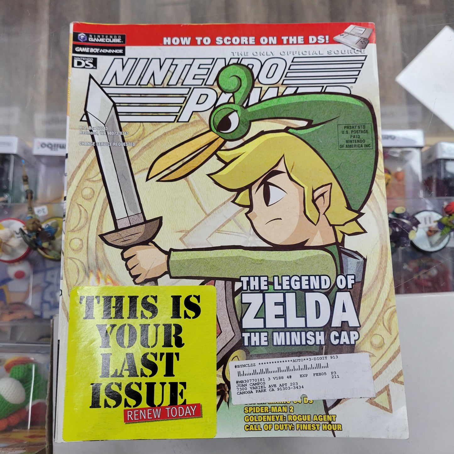 Nintendo Power Volume 188 With Poster