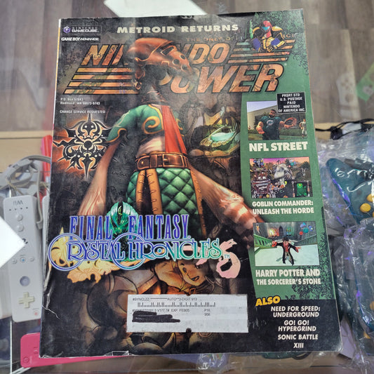 Nintendo Power Volume 177 With Poster