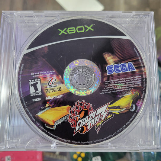 Crazy Taxi 3 High Roller Original Xbox
