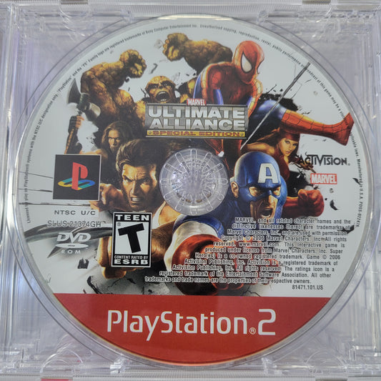 Marvel Ultimate Alliance Special Edition Playstation 2 Greatest Hits