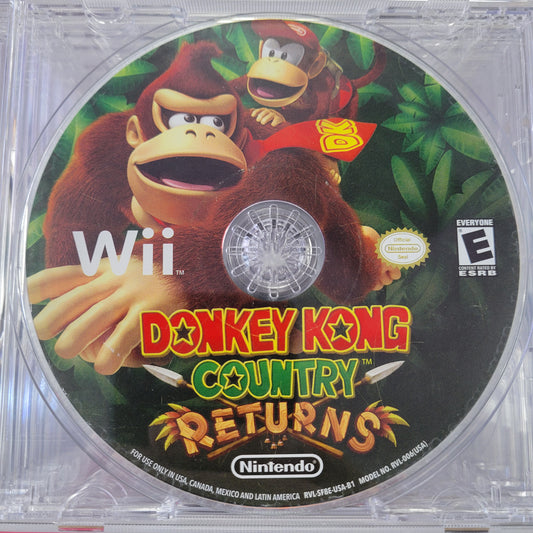 Donkey Kong Country Returns Nintendo Wii