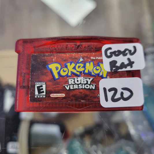 Pokémon Ruby Version Nintendo Gameboy Advance (Authentic) (Good Battery)