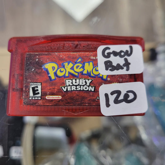 Pokémon Ruby Version Nintendo Gameboy Advance (Authentic) (Good Battery)