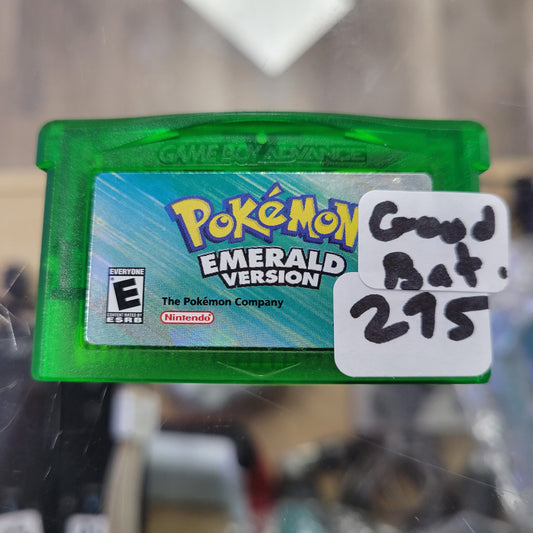 Pokémon Emerald Version Nintendo Gameboy Advance (Authentic) (Good Battery)