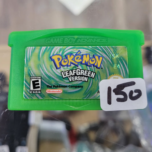 Pokémon Leaf Green Version Nintendo Gameboy Advance (Authentic)