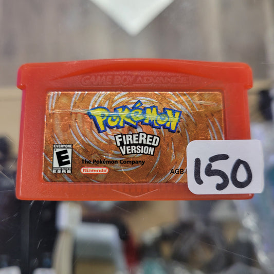 Pokémon Fire Red Version Nintendo Gameboy Advance (Authentic)
