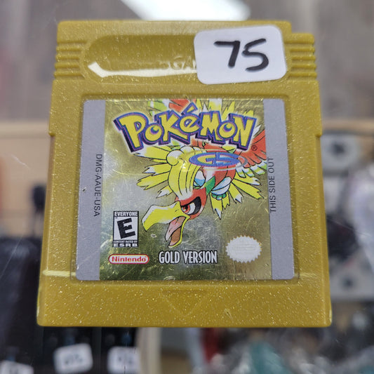 Pokémon Gold Version Nintendo Gameboy New Battery Saves Authentic