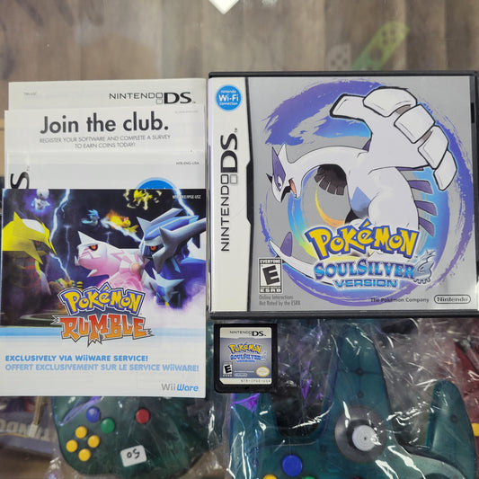 Pokémon SoulSilver Version Nintendo DS (Authentic)