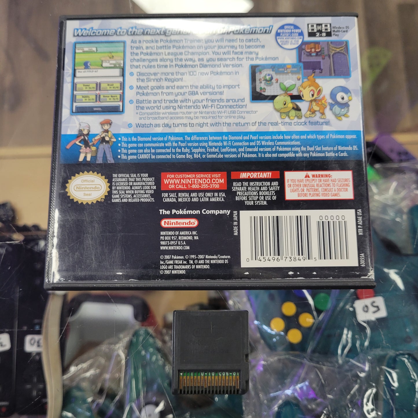 Pokémon Diamond Version Nintendo DS (Authentic)
