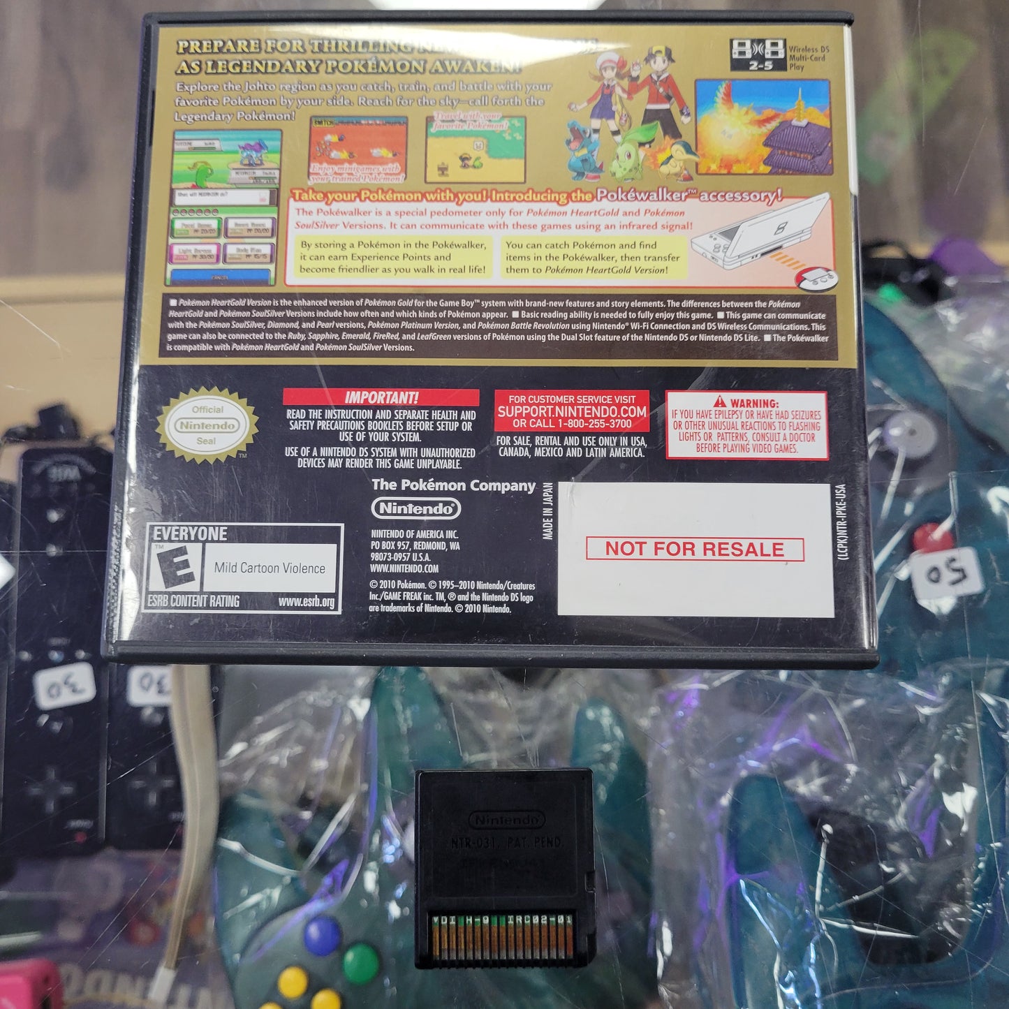 Pokémon Heart Gold Version Nintendo DS (Authentic)