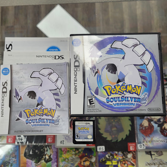Pokémon SoulSilver Version Nintendo DS (Authentic)
