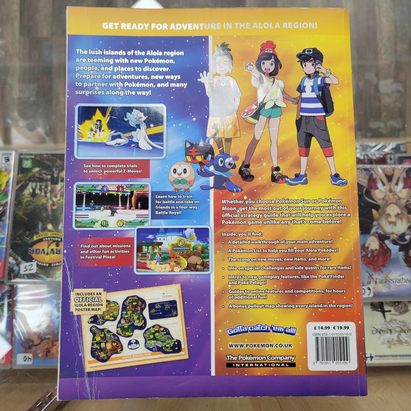 Pokémon Sun Moon Official Strategy Guide