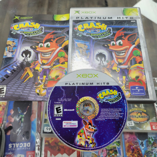 Crash Bandicoot The Wrath Of Cortex Original Xbox