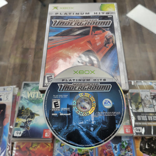 Need For Speed Underground Original Xbox Platinum Hits