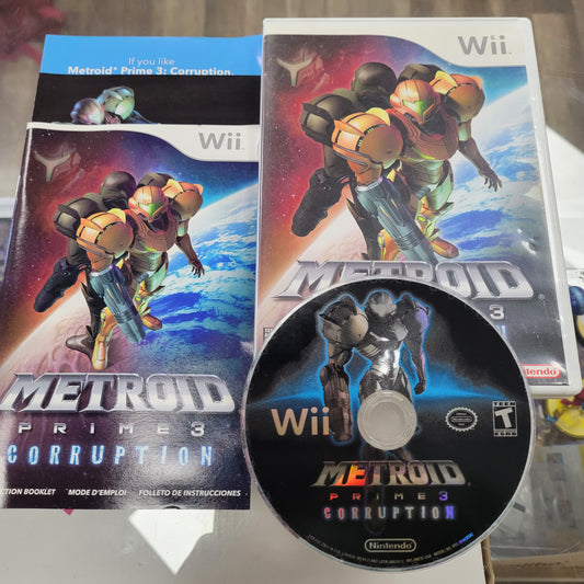 Metroid Prime 3 Nintendo Wii