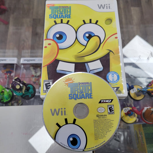 SpongeBob Truth or Square Nintendo Wii