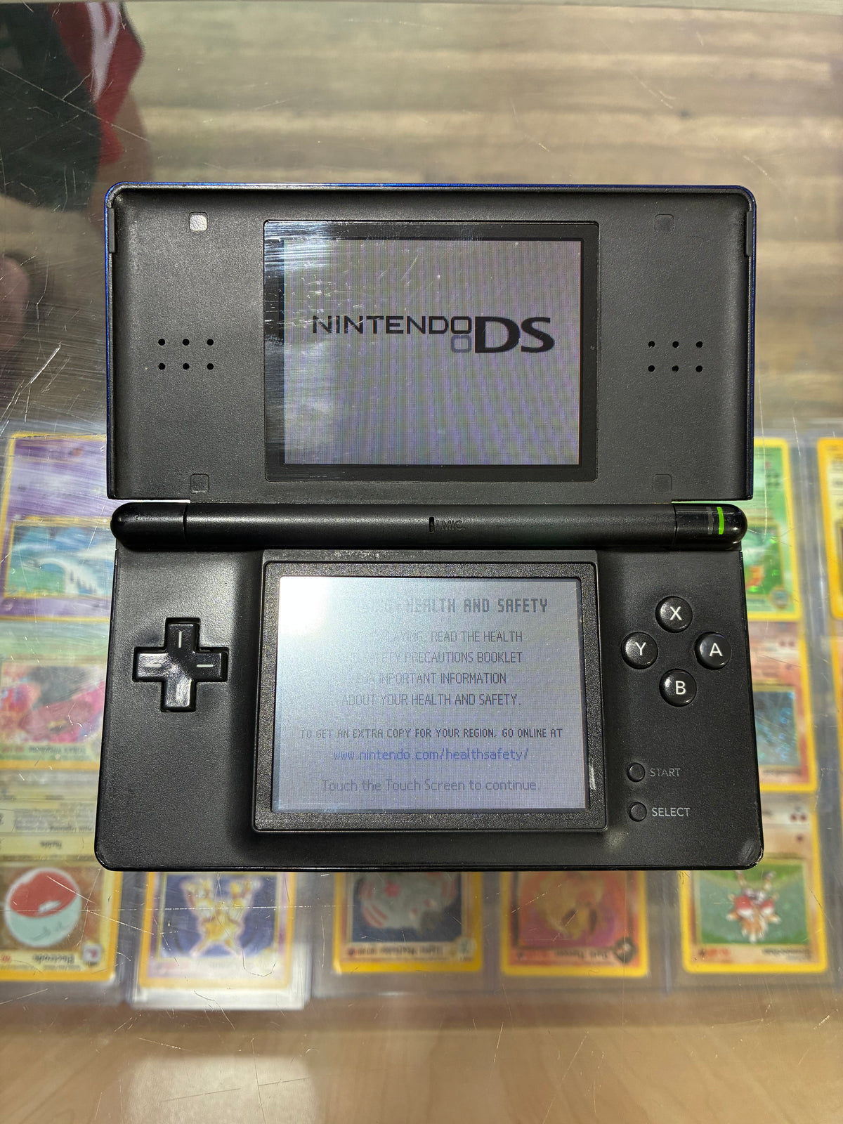 Nintendo DS Lite Handheld System (Cobalt Blue) w/ Charger & Stylus
