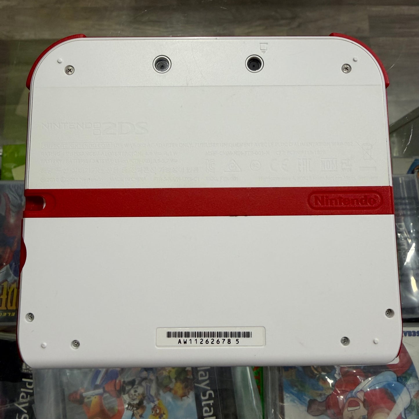 Nintendo 2DS Scarlet Red Nintendo 3DS system (Charger included)