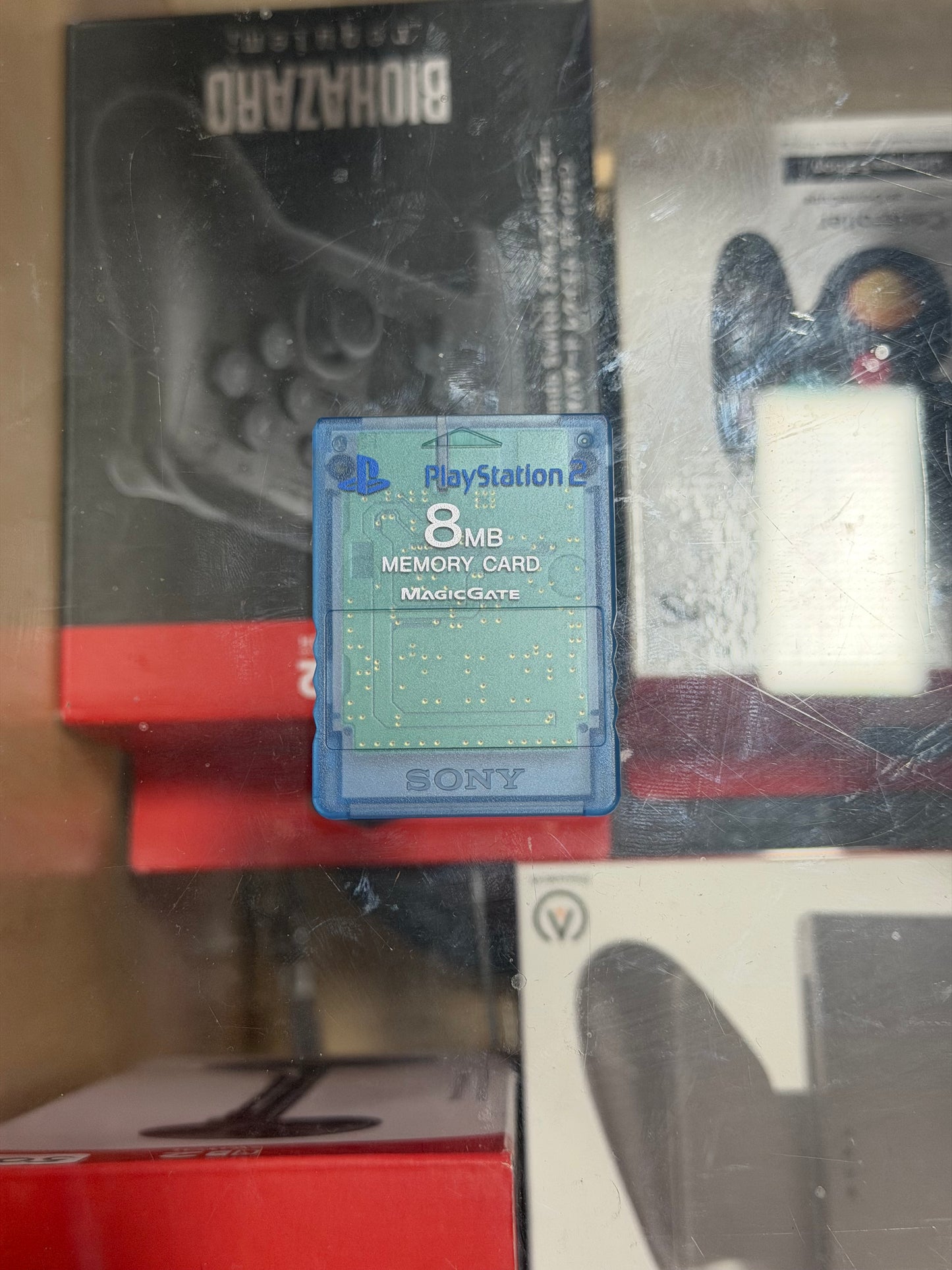 Blue PlayStation 2 Memory Card