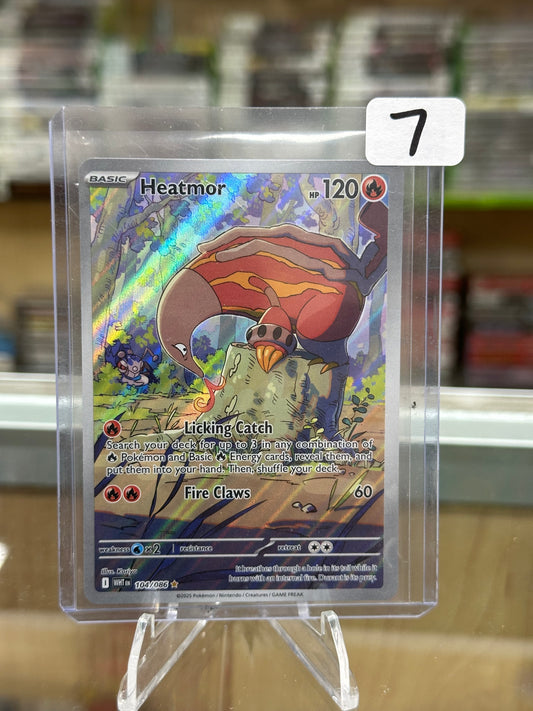 Heatmor - 104/086 - SV: White Flare NM