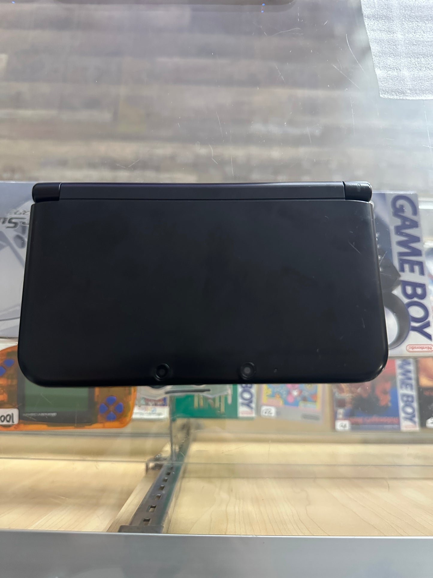 Black Nintendo 3DS LL Handheld System (US Region) with Digital Games