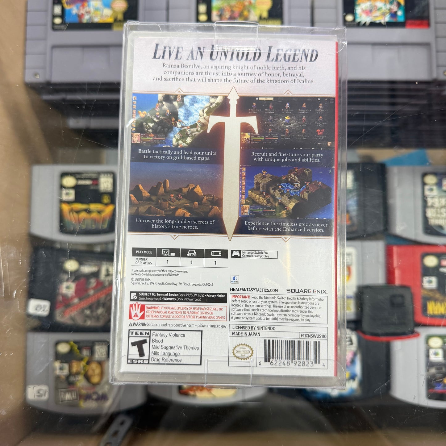 Final Fantasy Tactics: The Ivalice Chronicles Nintendo Switch Sealed