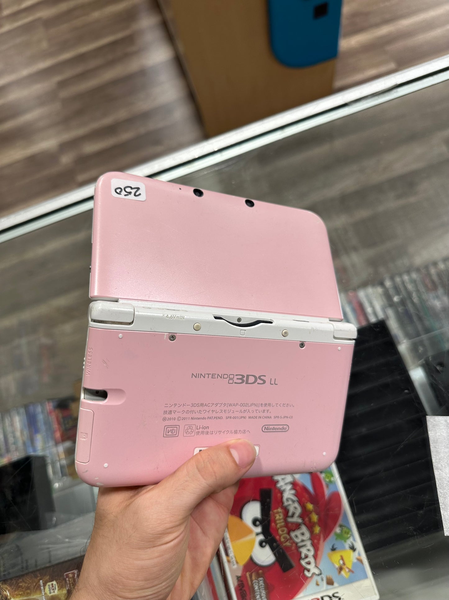 Nintendo 3DS LL Pink - US Region Changed - Pokemon Digital Games