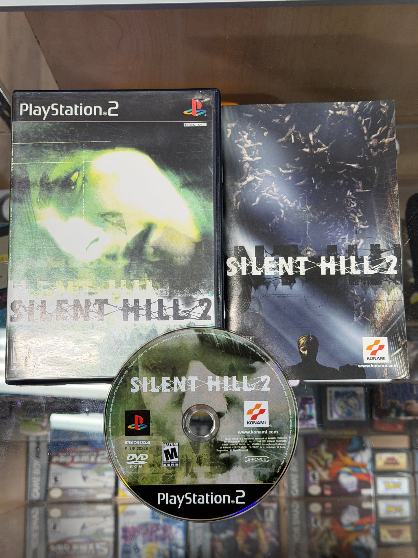 Silent Hill 2 Black Label with Registration CIB PlayStation 2