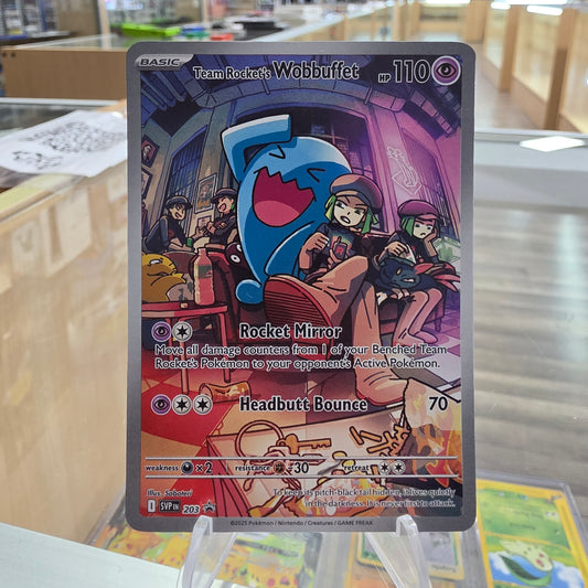 (NM) Team Rocket's Wobbuffet - SV: Scarlet & Violet Promo Cards