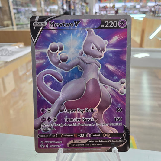(NM) Mewtwo V - SWSH229 - SWSH: Sword & Shield Promo Cards