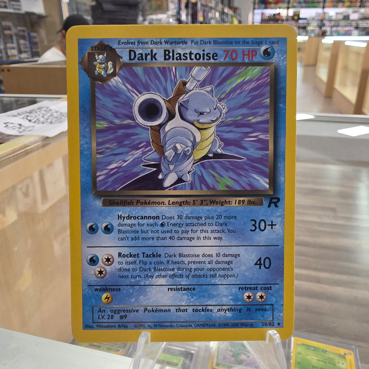 (NM) Dark Blastoise (20) - Team Rocket