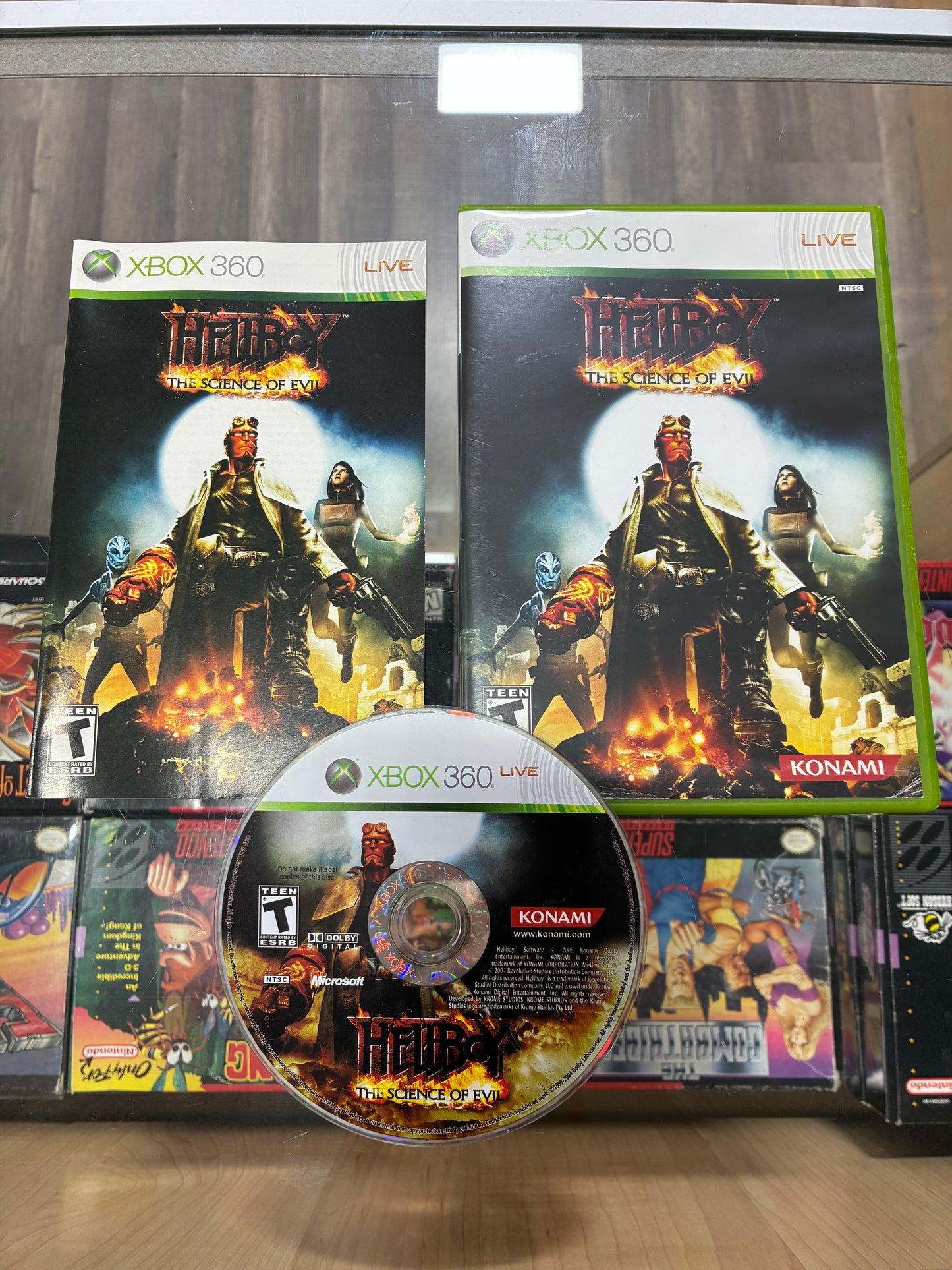 Hellboy The Science of Evil Xbox 360