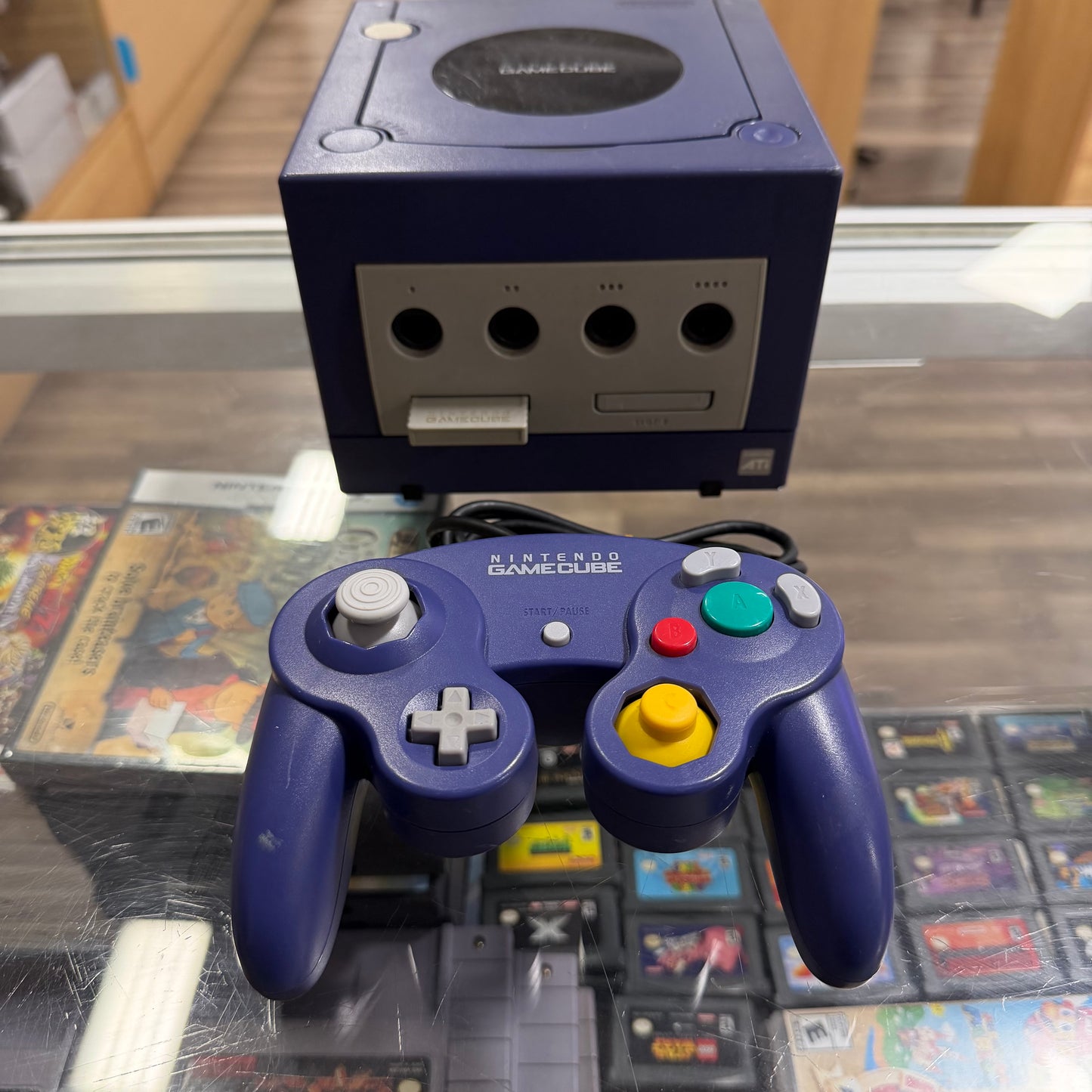 Indigo GameCube System Gamecube (cables controller memory card included) (827)
