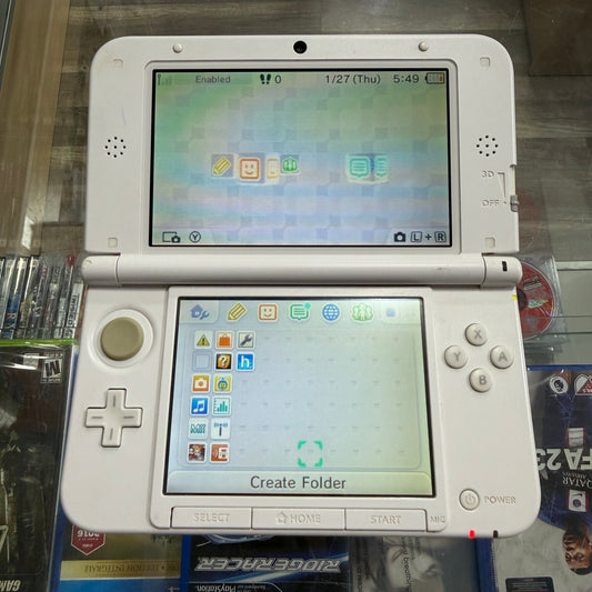 Nintendo 3DS LL Animal Crossing: Jump Out! Edition Handheld System With Charger (Region Free)(JAPANESE TO US)