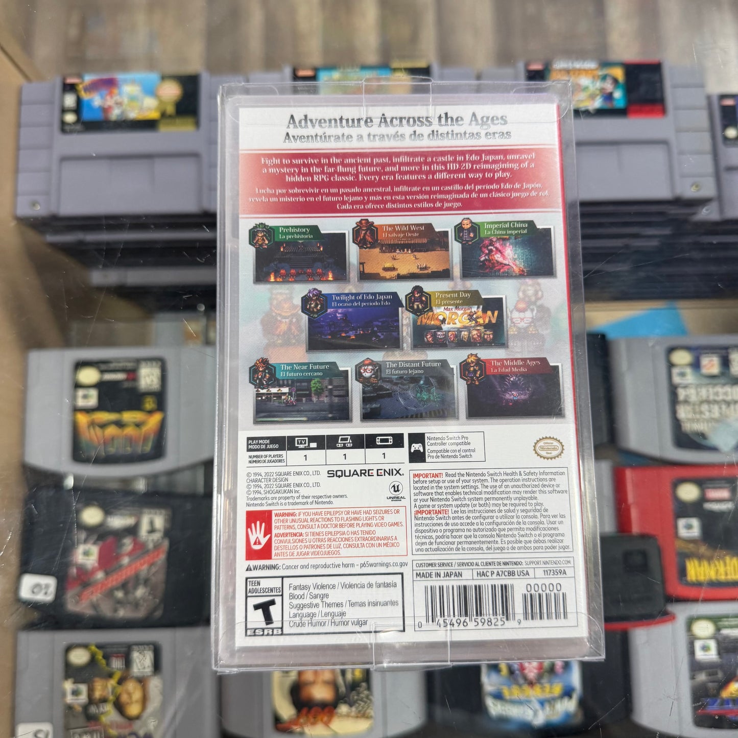 Live A Live Nintendo Switch Sealed