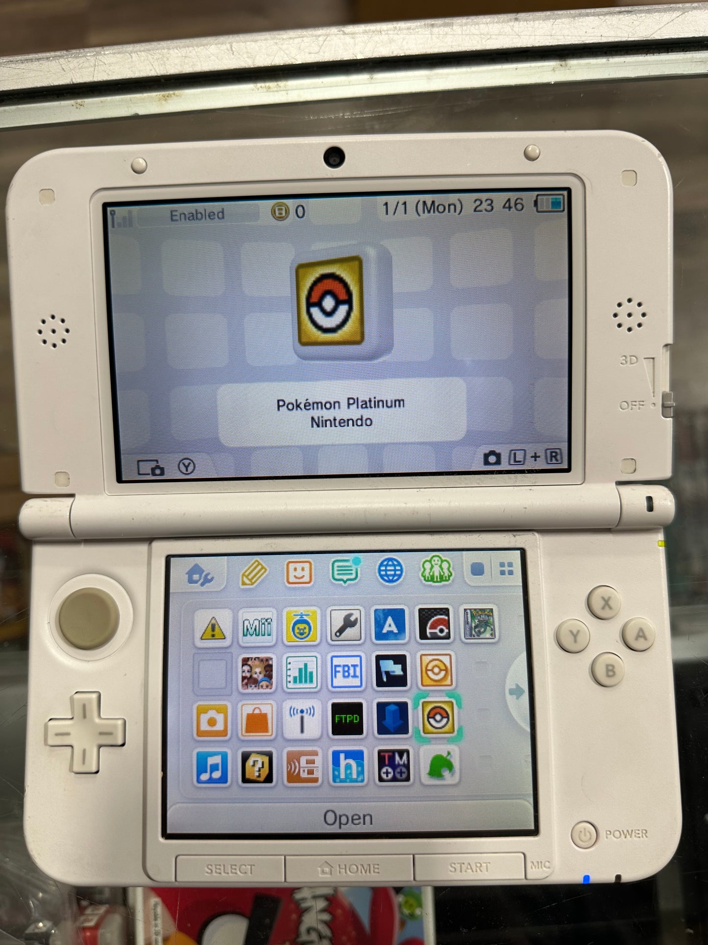 Nintendo 3DS LL Pink - US Region Changed - Pokemon Digital Games