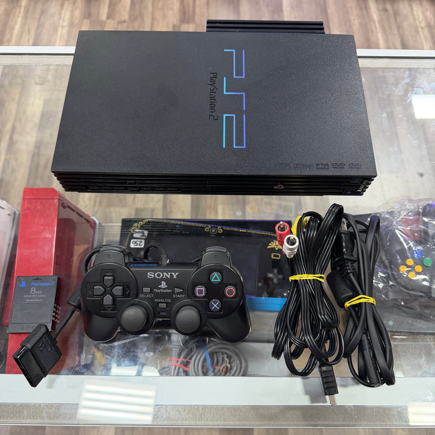 Playstation 2 System Playstation 2 (network adapter, controller, memory card and cables included)