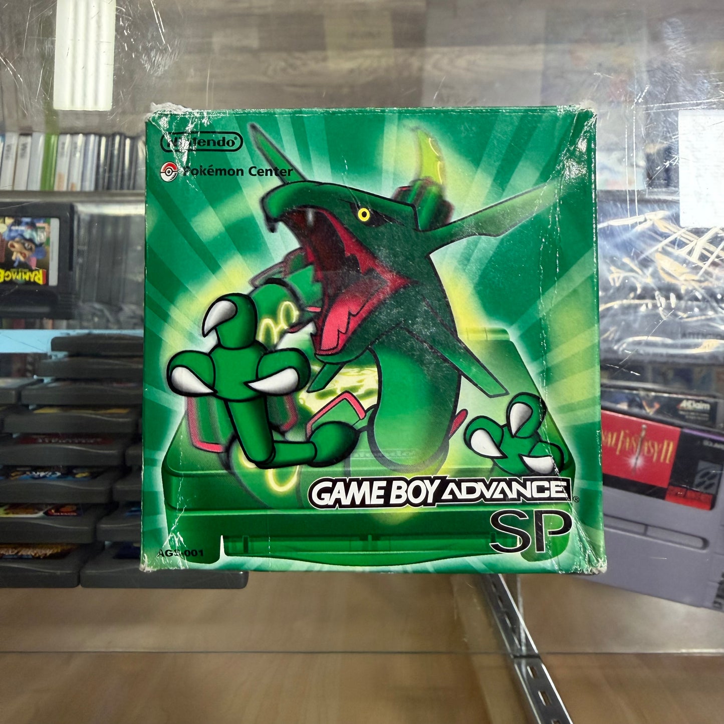 Gameboy Advance SP [Rayquaza Edition] GameBoy Advance System Authentic
