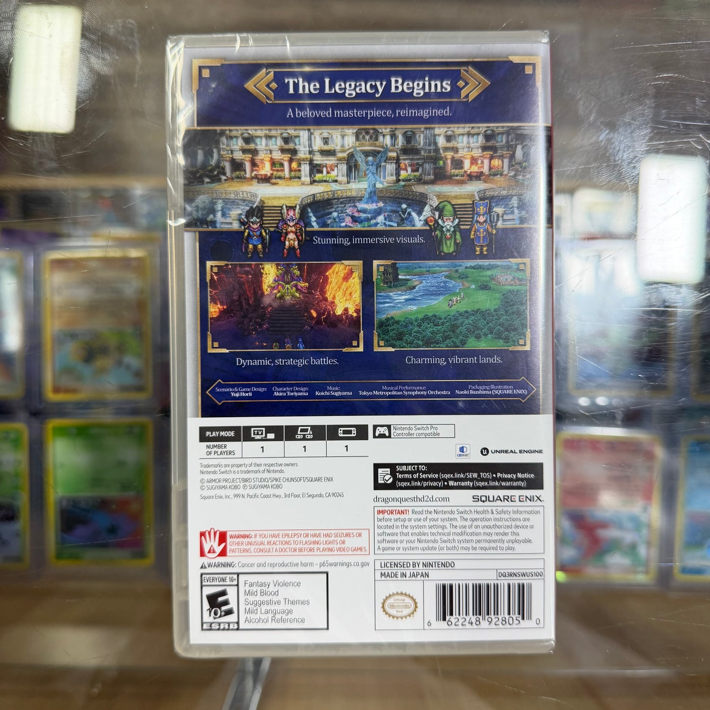 Dragon Quest III HD-2D Remake Nintendo Switch unopened